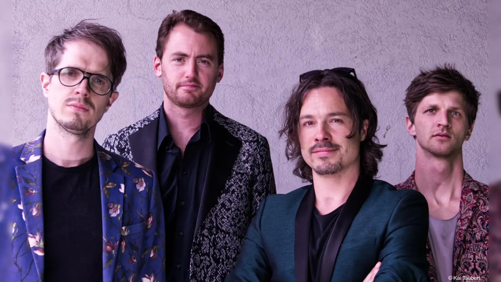 Buffzack sind Andreas Unterreiner (Trompete / Flügelhorn / Synthesizer), Lukas Jochner (Posaune), Florian Mayrhofer (Tuba), Lorenz Hunziker (Schlagzeug). (Foto: Kai Taubert)