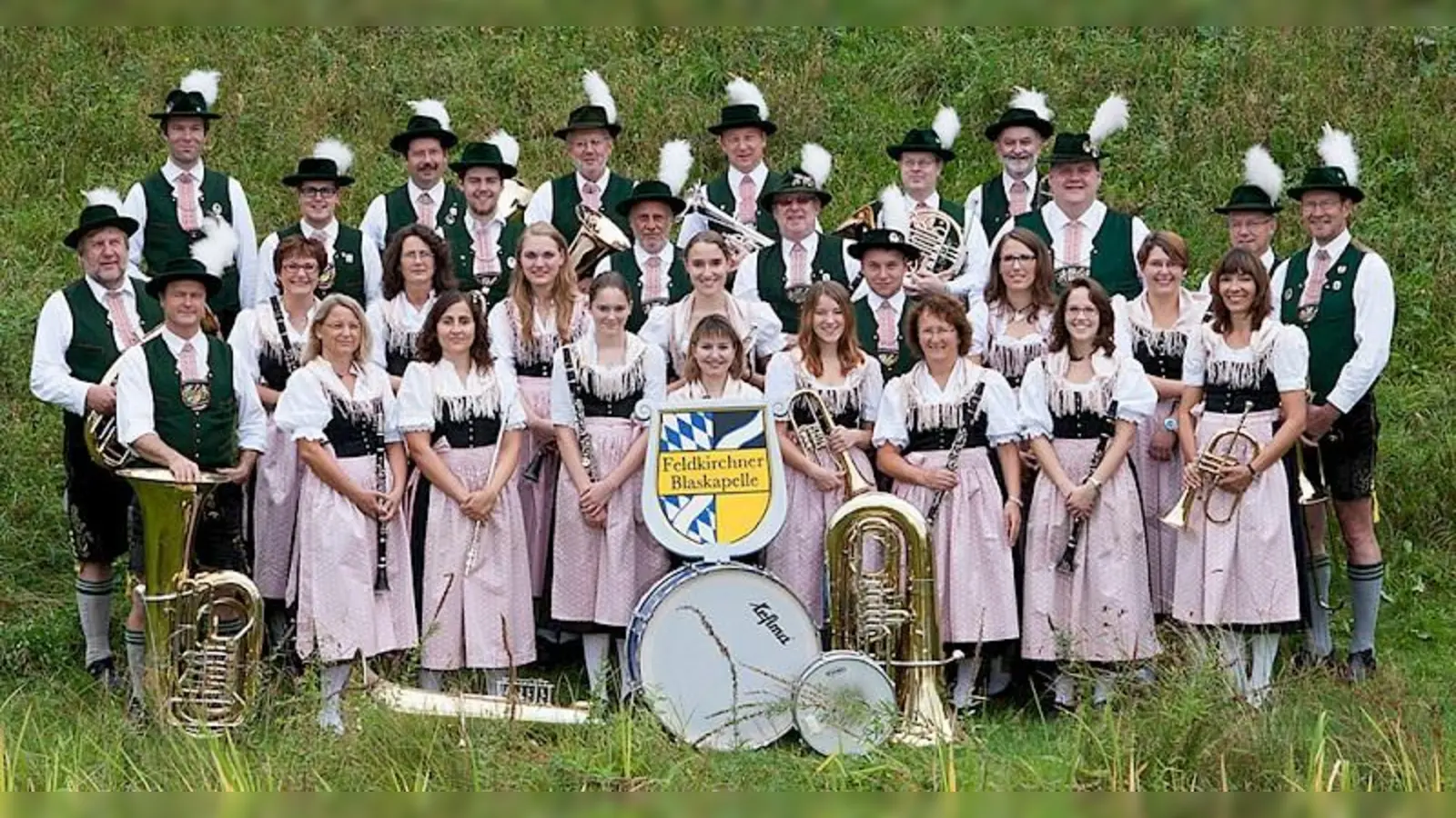 Die Feldkirchner Blaskapelle freut sich bei ihrem Frühjahrskonzert auf viele Zuhörer. (Foto: VA)