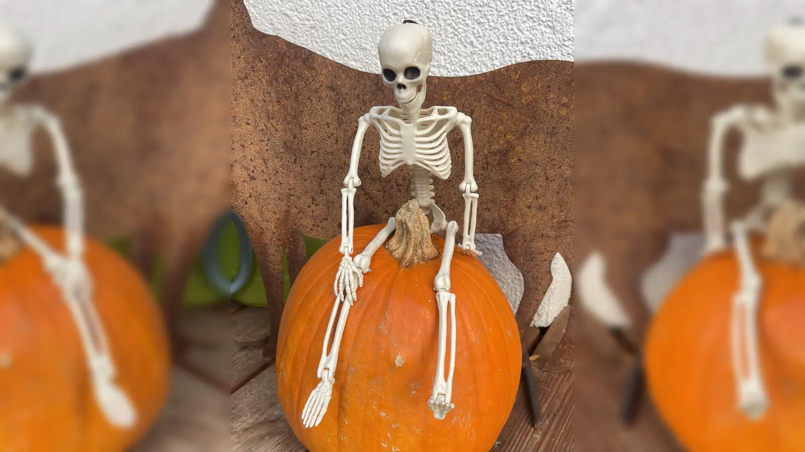 Deko für die nächste Halloween-Party findet man auf dem Flohmarkt. (Foto: hw)