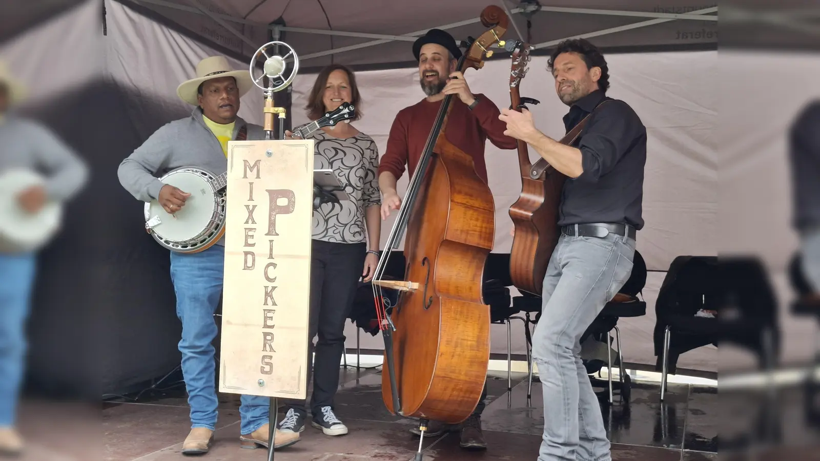 Standen im vergangenen Jahr beim Tag der Laienmusik auf der Bühne: die Mixed Pickers. (Foto: LHM/Kulturreferat, W. Bruggmoser)