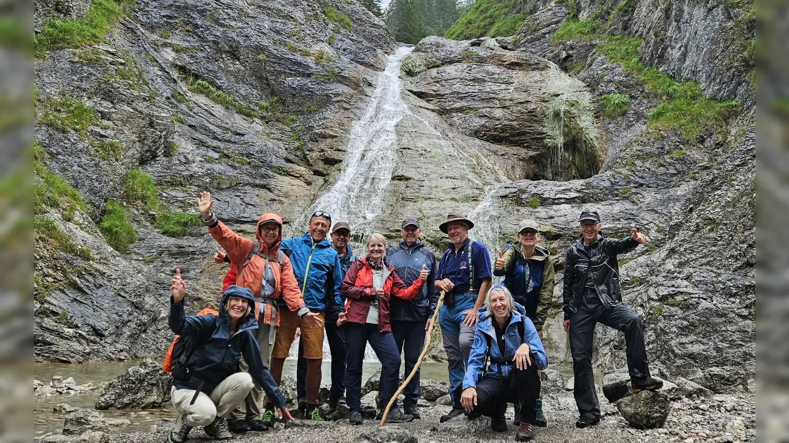 Die Dachauer Gruppe genoss die Benediktenwand.  (Foto: DAV)