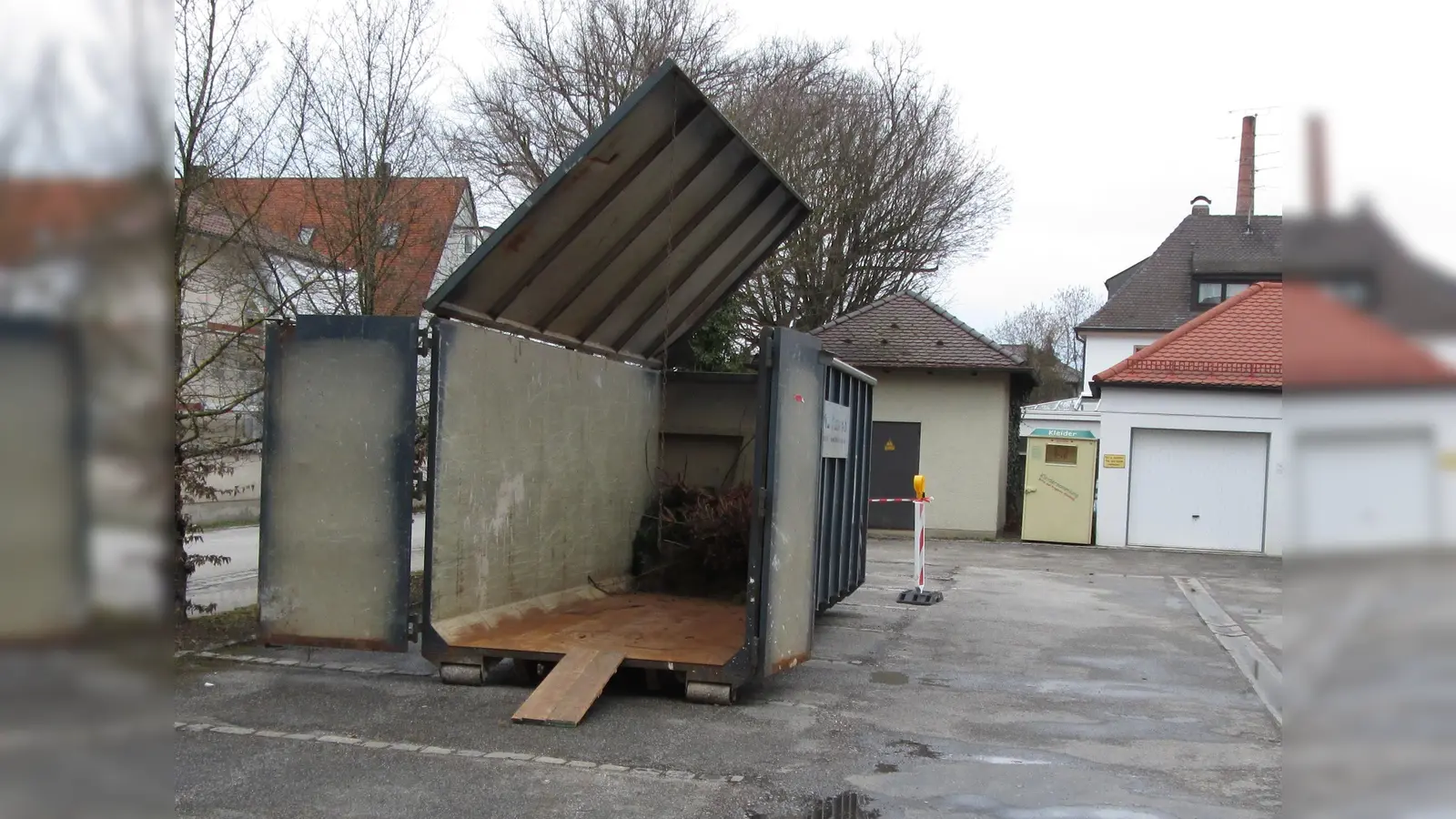 Der Gartencontainer in Mitterndorf. (Foto: Kommunale Abfallwirtschaft)