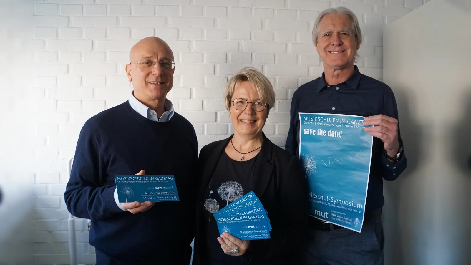 Andrea Sangiorgio, Brigitte Riskowski und Peter Hackel freuen sich auf den fachlichen Austausch. (Foto: VBSM)