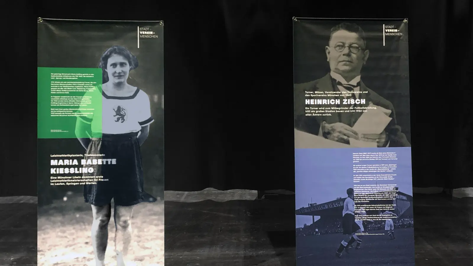 Vereins- und Stadtgeschichte: Auszug aus der Ausstellung.  (Foto: as)