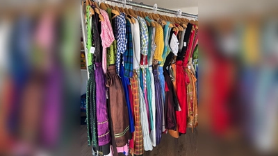 Eine große Auswahl an Dirndl-Mode gibt es derzeit im Allerlei zum reduzierten Preis. (Foto: Welz)