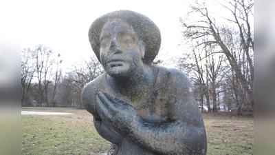 Die Skulptur der Isis wurden während des Zweiten Weltkriegs stark beschädigt. (Foto: job)