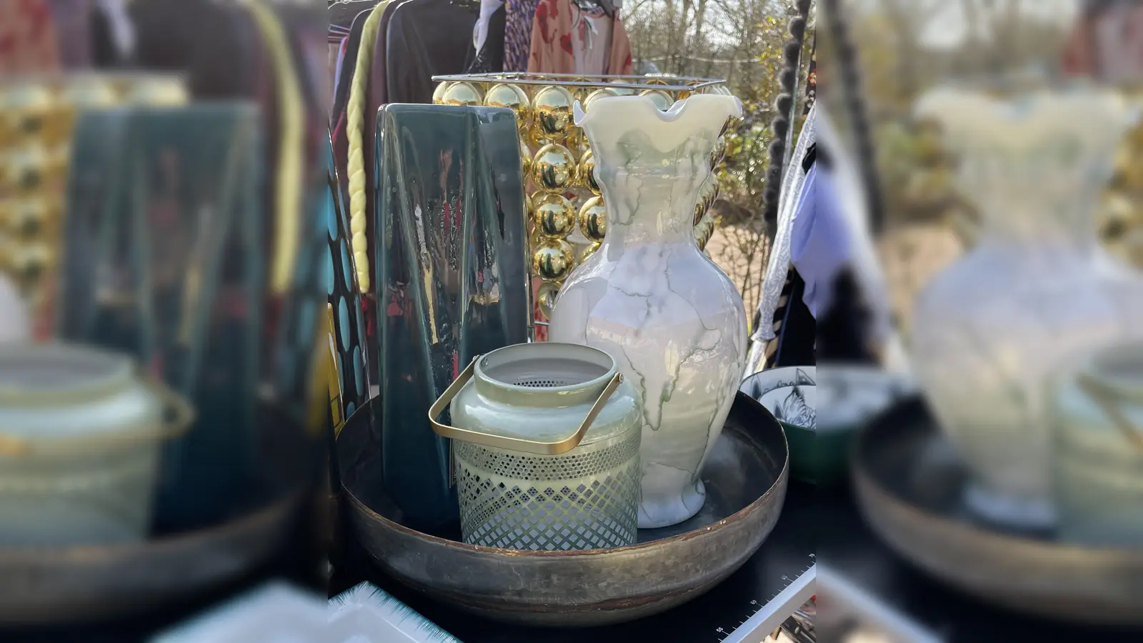 Endlich wieder Flohmarktfreuden in Höhenkirchen-Siegertsbrunn. (Foto: hw)
