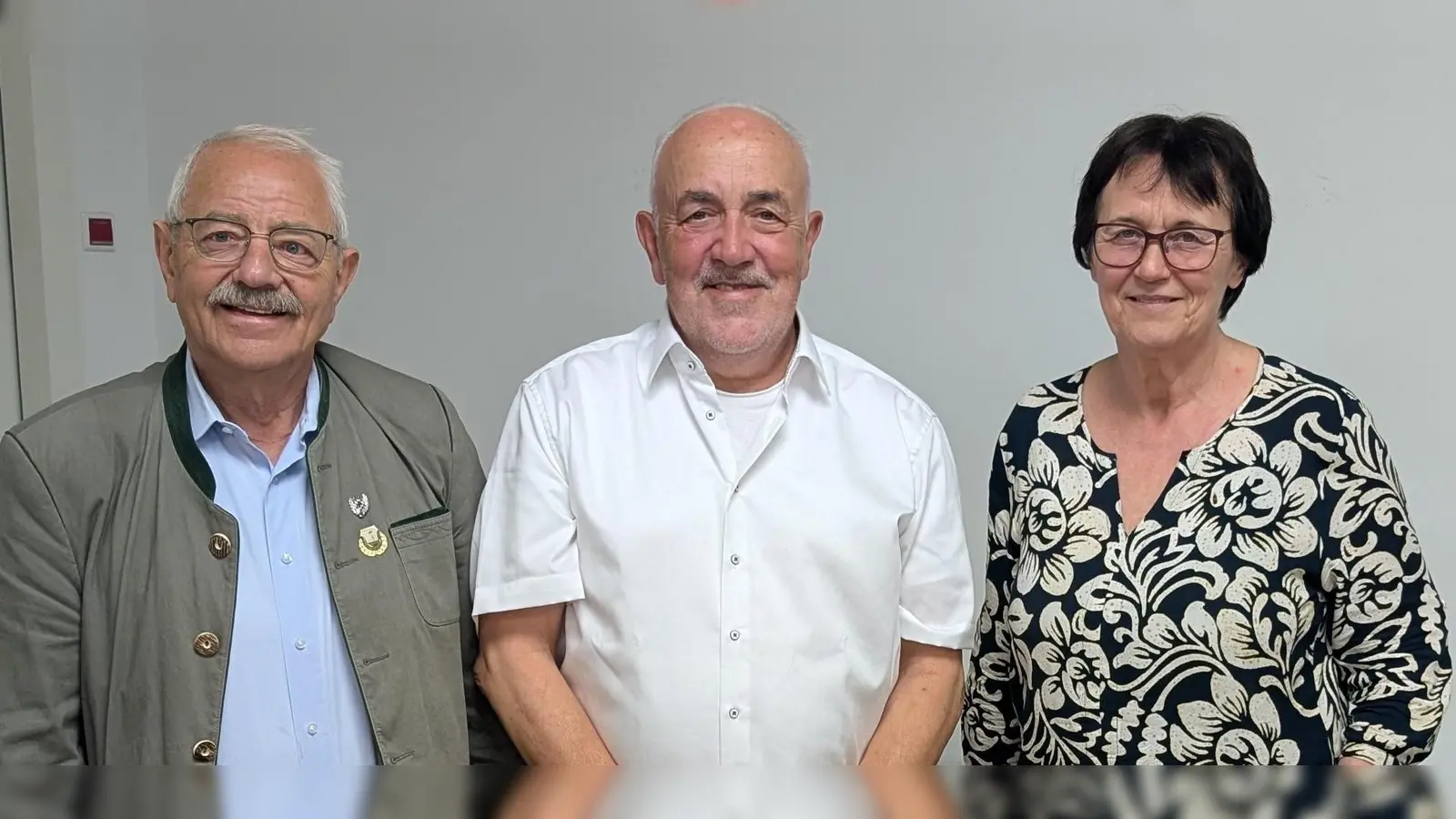 Der neue BA-Vorstand (von rechts): Maria Hemmerlein, Günter Keller, Otto Seidl. (Foto: pr)