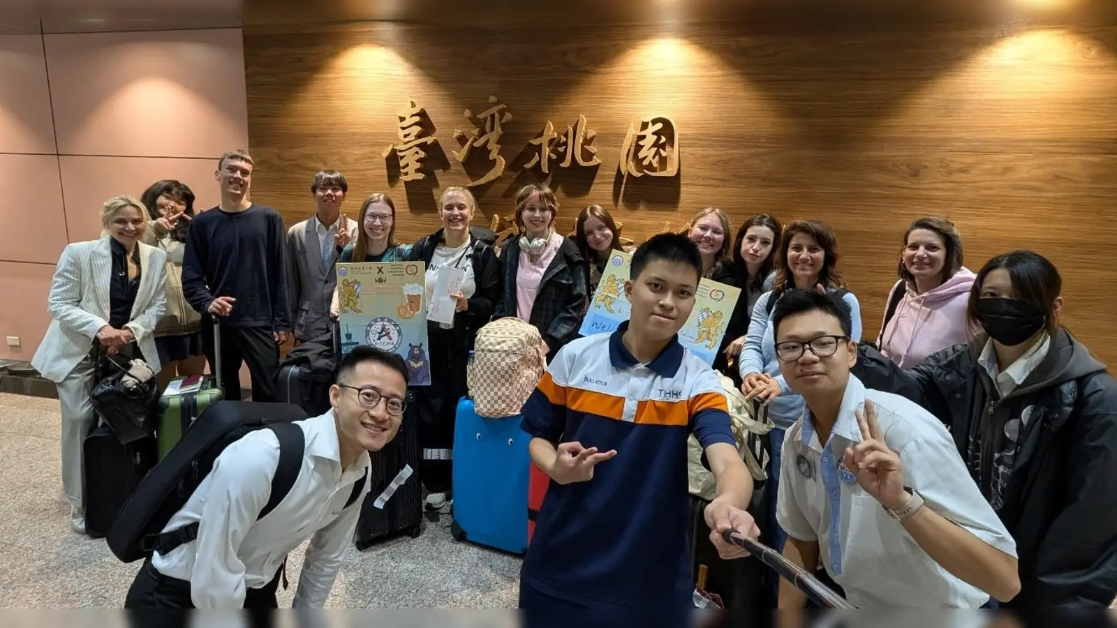 Nach dem ersten Besuch von vier taiwanischen Schülern im Jahr 2024 stand nun der mit Spannung erwartete erste Gegenbesuch in Taiwan an. (Foto: Schule)