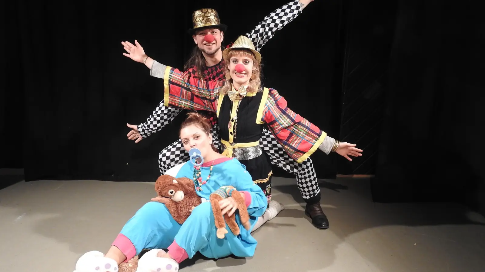 Die „Bühnenflöhe“ spielen am Samstag und Sonntag, 10. und 11. Januar, jeweils um 16 Uhr das Stück „Die dumme Augustine“ von Otfried Preußler.  (Foto: Theater in der Au)