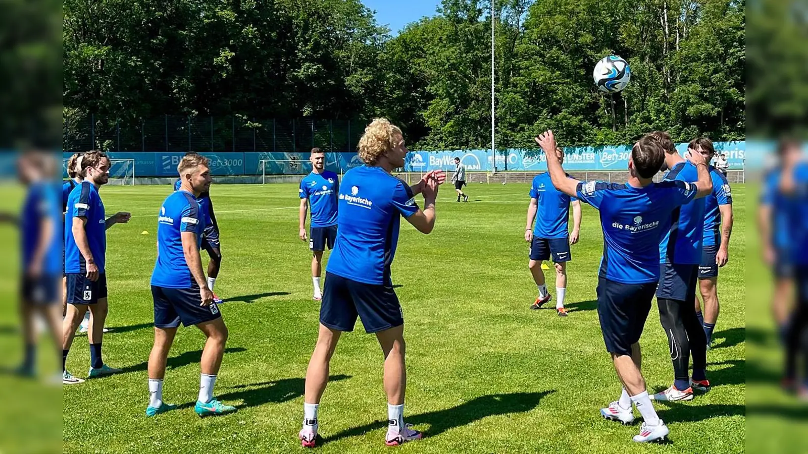 Aufgalopp: Trainingsstart beim TSV 1860 München. (Foto: C.J.)