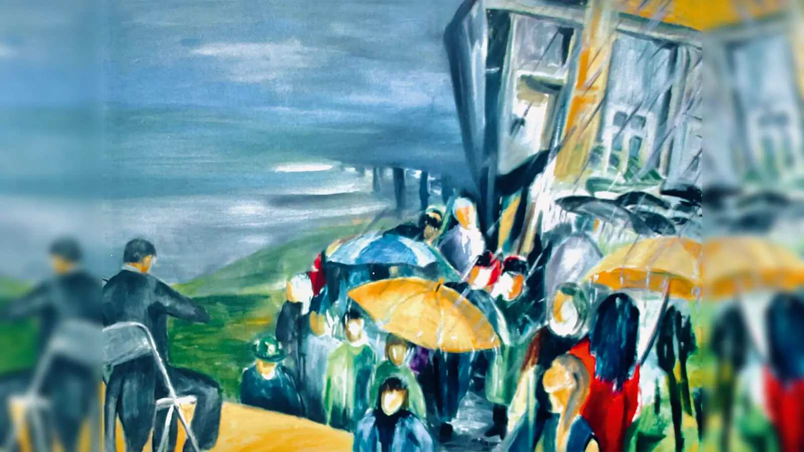 Malerei der Künstlerin Anneliese Rieger. (Foto: Anneliese Rieger)