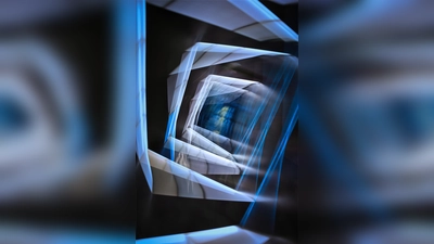 Das Foto „Abstrakt“ ist zum Titelbild der Fotoausstellung des Fotoclubs gewählt worden. (Foto: Hilde Jüngst)
