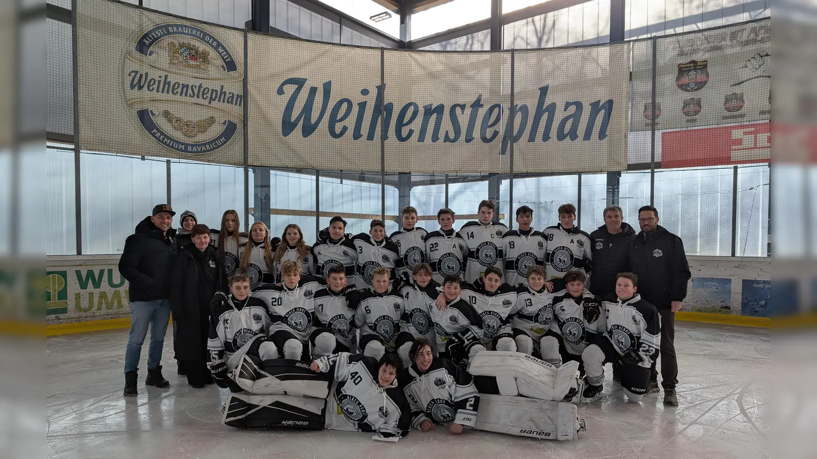 Sie sind gerade auf Erfolgskurs: die U 15 der Black Bears. (Foto: Privat)