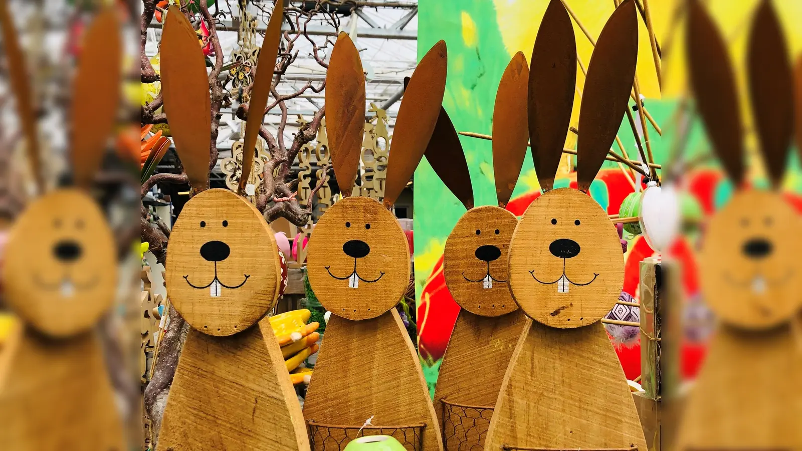 Hübsche Osterdeko selber basteln kann man im ASZ Harlaching. (Foto: hw)